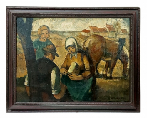 Schilderij van Barth Verschaeren kopen