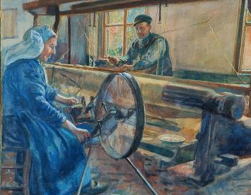 Belgische schilder Léon Bartholomé