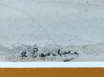 Opgehoogde tekening, de Schelde in al haar grootsheid