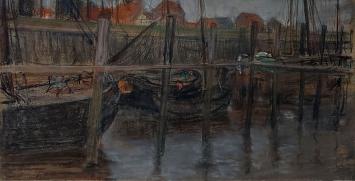 Kunstwerk van de Antwerpse kunstenaar R. Baseleer