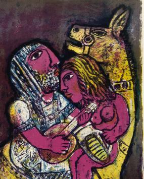 Joodse kunstenares Peggie “Batia” Lowenberg