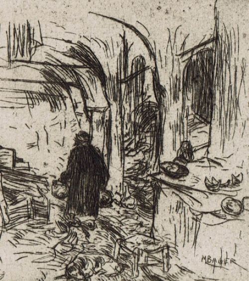 Een bazaar te Stamboel