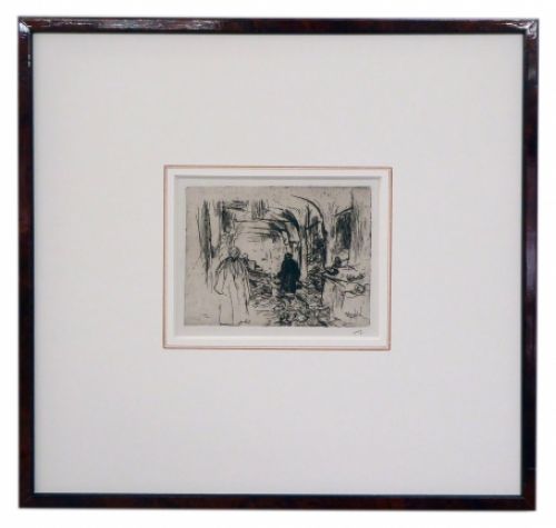 Een bazaar te Stamboel