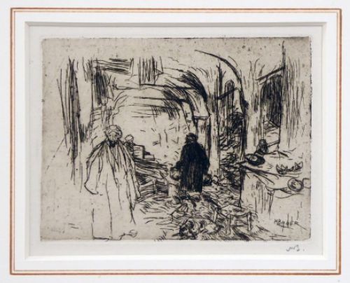 Een bazaar te Stamboel