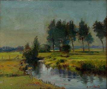 De Belgische schilder Bernard De Pooter