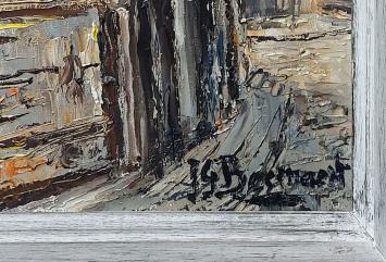 Huizen op de hoek van de Handschoenmarkt te Antwerpen