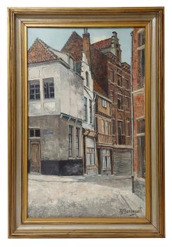 Schilderij van de Belgische kunstenaar Jean-Guy Beernaert
