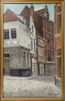 Palingbrug van de Belgische schilder Jean-Guy Beernaert