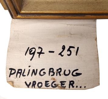 Antwerpen, palingbrug vroeger