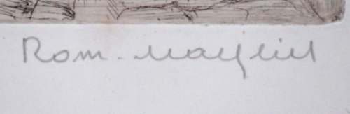 Een ets van Malfliet, een Antwerpse etser