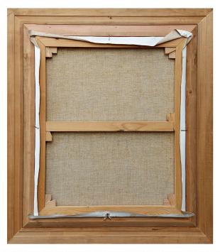 Krachtige karakter kop, de boer met pet en pijp