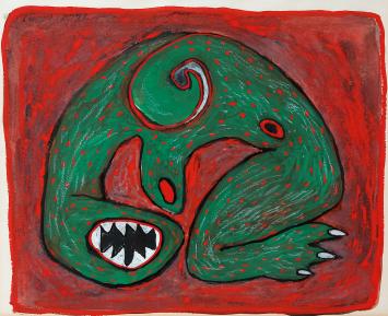 Gemengde techniek van Benny Luyckx