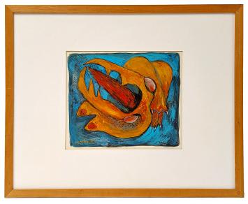 Gesigneerde kunstwerkje van Benny Luyckx kopen