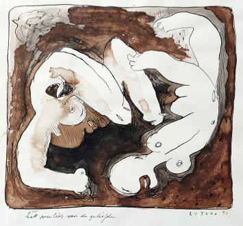 Gemengde techniek van Benny Luyckx