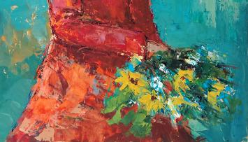 Belgische impressionist B. Bosschaert