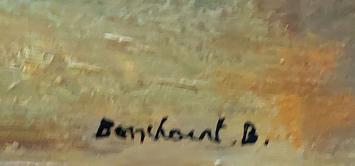 Impressionistisch schilderij van Bernard Bosschaert