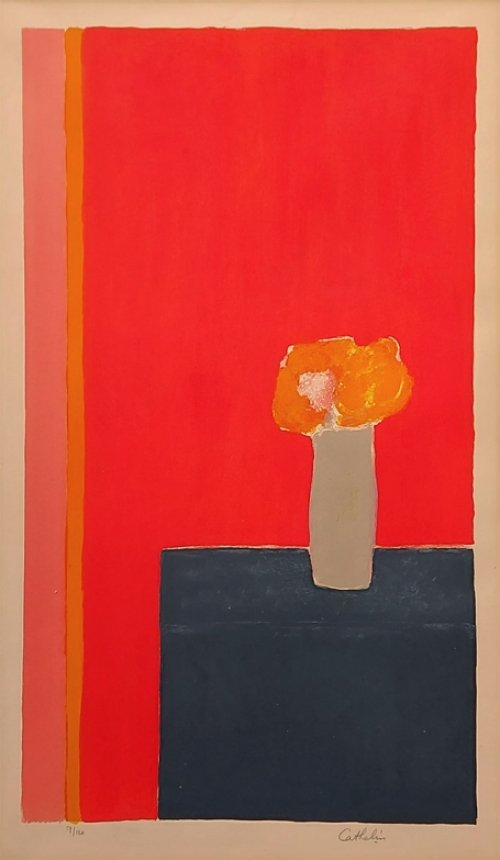 Franse kunstenaar Bernard Cathelin