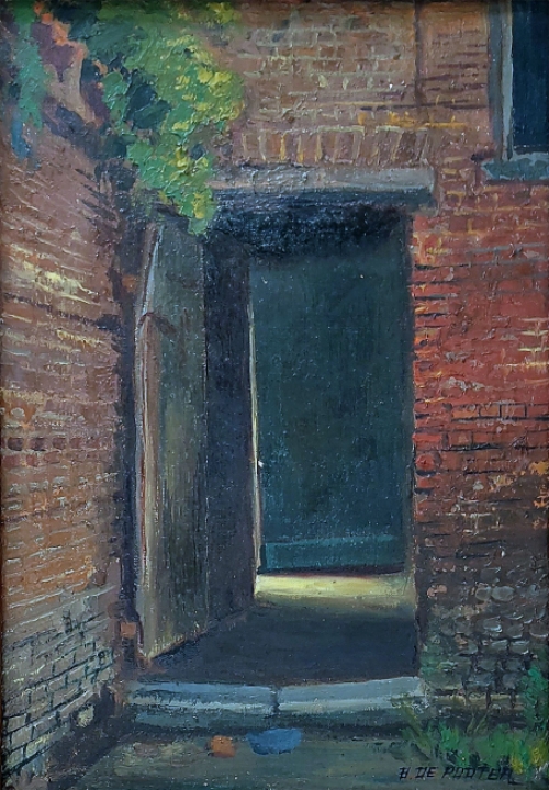 De Belgische schilder Bernard De Pooter