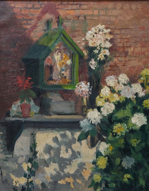 De Belgische schilder Bernard De Pooter