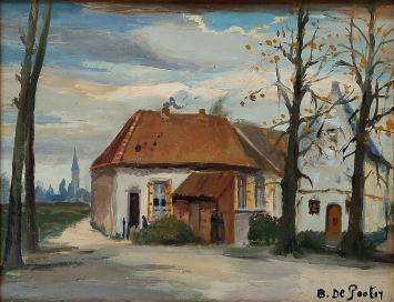 De Belgische schilder Bernard De Pooter