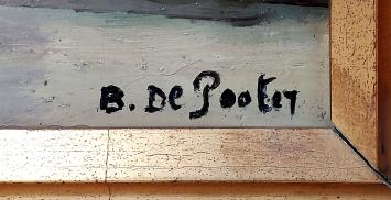 Zicht op hoeve te St Amands uit 1919