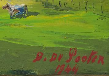 Origineel schilderij van Bernard De Pooter kopen
