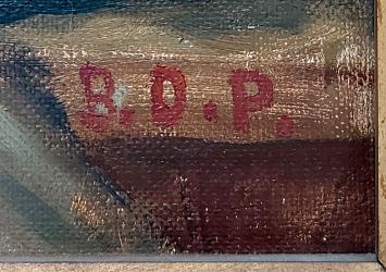 Kunstwerk op canvas van de Wilrijkse schilder Bernard De Pooter