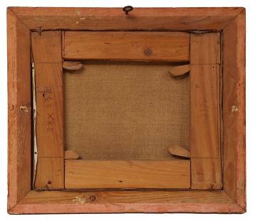 Klein stilleven op canvas