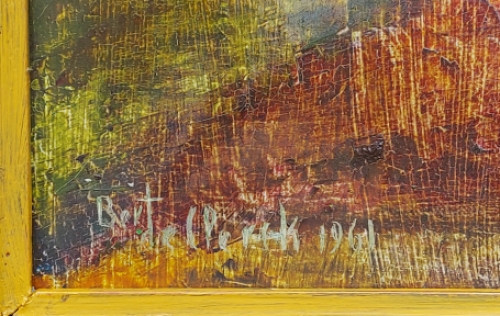 Surrealistisch schilderij van Bert De Clerck kopen