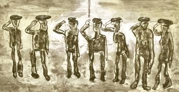Grafisch kunstwerk van Fred Bervoets te koop