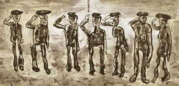 Grafisch kunstwerk van Fred Bervoets te koop