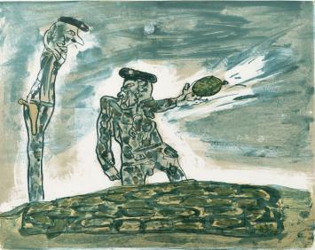 Litho uit 2000 van Fred Bervoets kopen in onze kunstgalerie