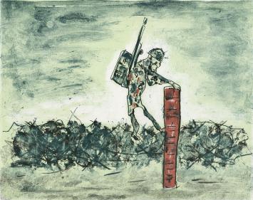 Litho uit 2000 van Fred Bervoets kopen in onze kunstgalerie