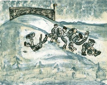 Litho uit 2000 van Fred Bervoets kopen in onze kunstgalerie