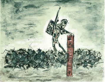 Litho uit 2000 van Fred Bervoets kopen in onze kunstgalerie