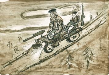 Litho uit 2000 van Fred Bervoets kopen in onze kunstgalerie