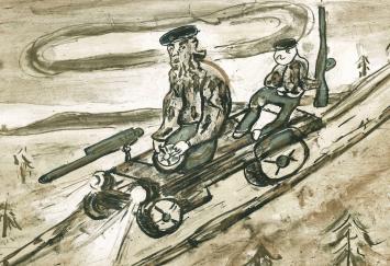 Grafisch kunstwerk van Fred Bervoets te koop