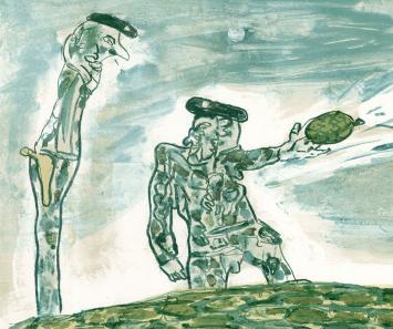 Grafisch kunstwerk van Fred Bervoets te koop