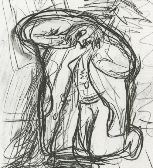 Litho uit 1985 van Fred Bervoets kopen