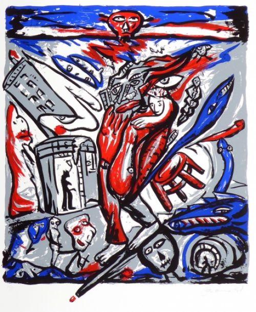 Belgische kunstenaar Fred Bervoets