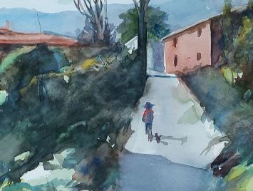 Schilderij op papier van Hough Teresa Beth kopen