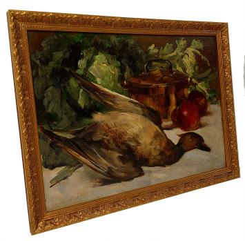 De Belgische kunstschilder Ernest Betigny
