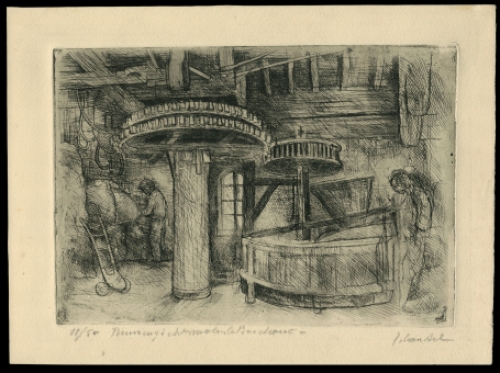 Antwerpse ets van de Antwerpse etser Jules Van Ael kopen