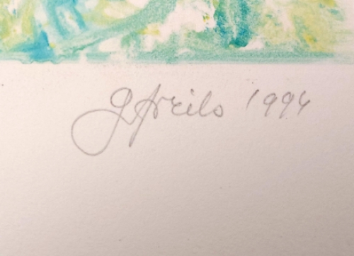 Blauw-Groen-Roze expressie 1994