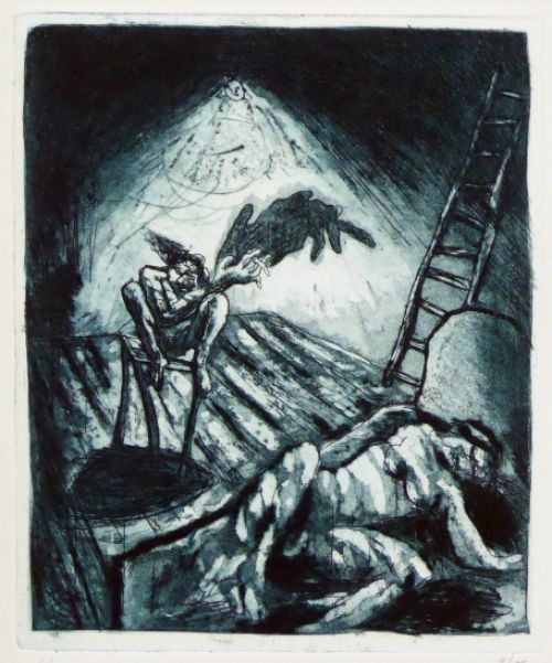 Belgische etser Marc Kennes