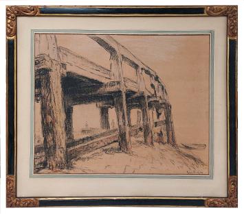 Tekening van Maurice-Emile Blieck kopen