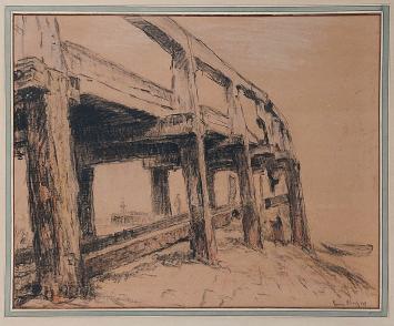 Ets, de pier te Oostende van Maurice-Emile Blieck kopen