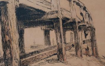 Tekening van Maurice-Emile Blieck