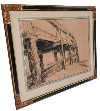 De houten pier 1919