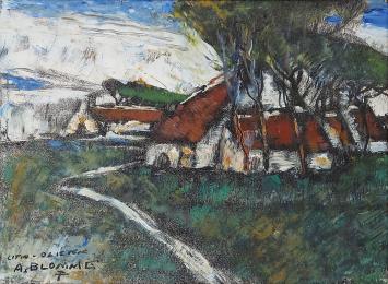 Kunstwerkje van Alfons Blomme, Boerderij